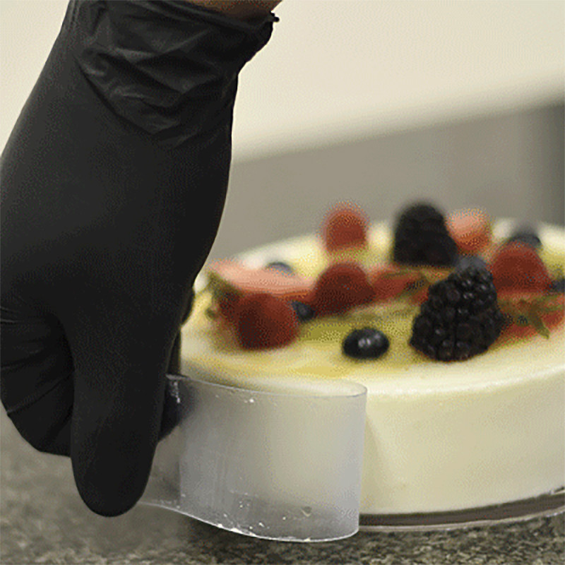 CINTA PASTELES TRANSP. PVC 100 micras 45mm BOLSA 250m